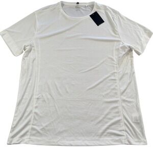 RB3 T-shirt XXL White Short Sleeve UV Protection Moisture Wicking Performance